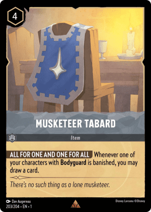 Musketeer Tabard (Cold Foil)