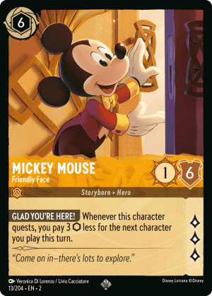 Mickey Mouse (Cold Foil)