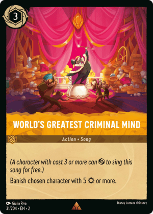 World's Greatest Criminal Mind (Cold Foil)