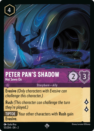 Peter Pan's Shadow (Cold Foil)