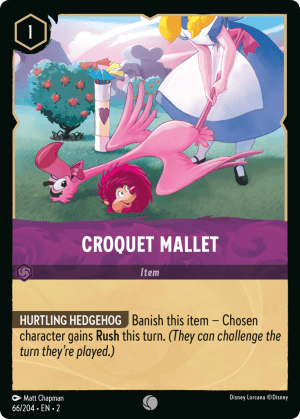 Croquet Mallet (Cold Foil)