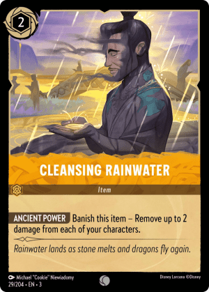 Cleansing Rainwater (Cold Foil)