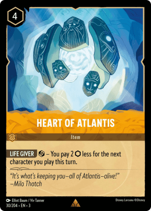 Heart of Atlantis (Cold Foil)