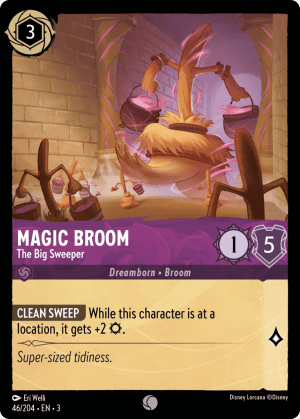 Magic Broom (Cold Foil)