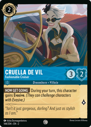 Cruella De Vil (Cold Foil)