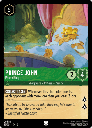 Prince John (Cold Foil)