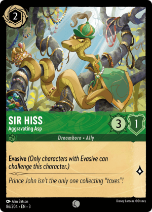 Sir Hiss (Cold Foil)