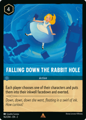 Falling Down the Rabbit Hole (Cold Foil)