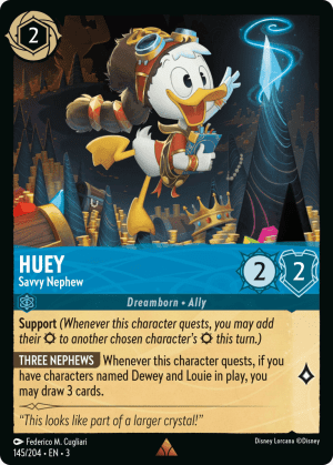 Huey (Cold Foil)