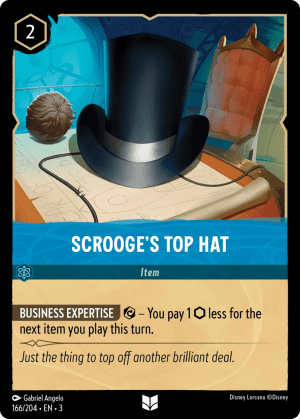 Scrooge's Top Hat (Cold Foil)