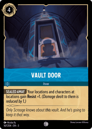 Vault Door (Cold Foil)
