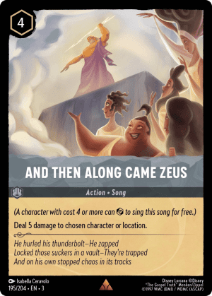 And Then Along Came Zeus (Cold Foil)