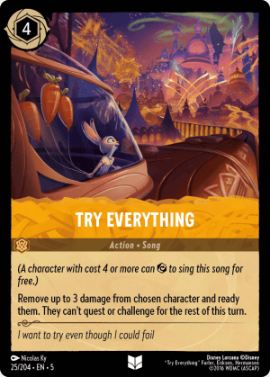 Try Everything (Cold Foil)