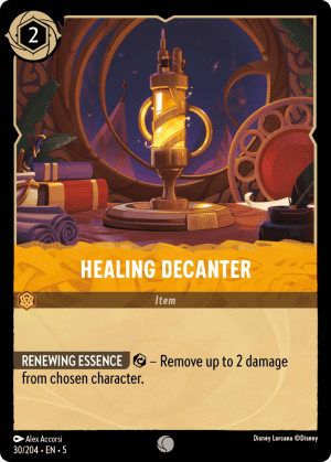 Healing Decanter (Cold Foil)