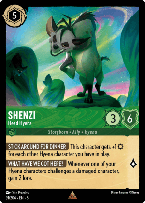 Shenzi (Cold Foil)