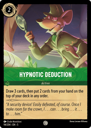 Hypnotic Deduction (Cold Foil)