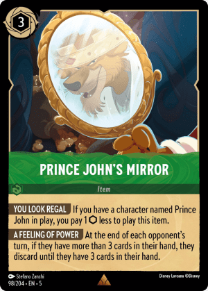 Prince John's Mirror (Cold Foil)
