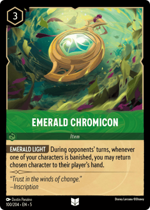 Emerald Chromicon (Cold Foil)