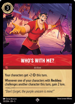 Who's With Me? (Cold Foil)