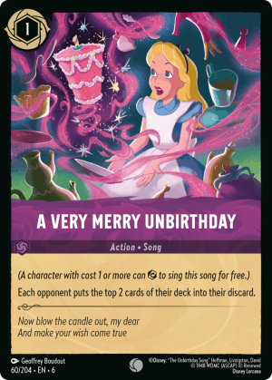 A Very Merry Unbirthday (Cold Foil)