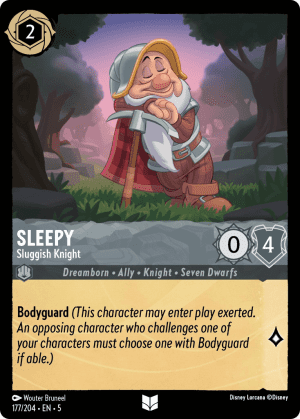 Sleepy (Cold Foil)
