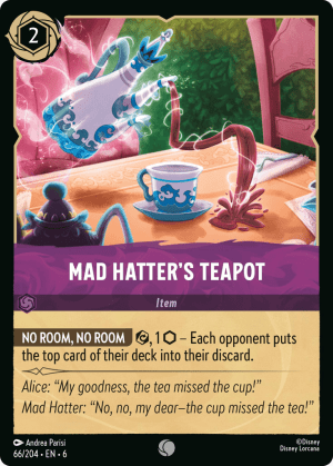 Mad Hatter's Teapot (Cold Foil)