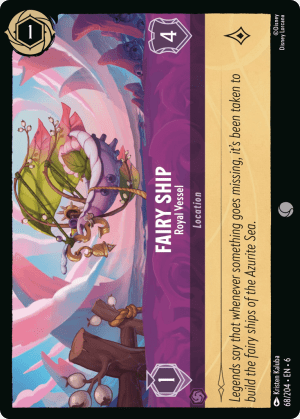 Fairy Ship (Cold Foil)