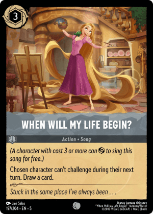 When Will My Life Begin? (Cold Foil)