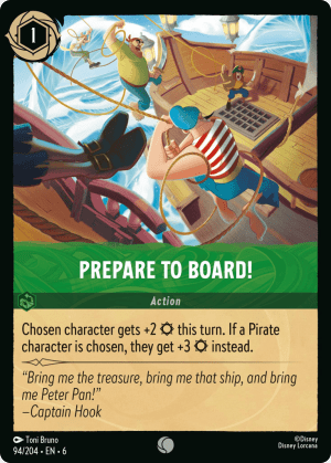 Prepare to Board! (Cold Foil)