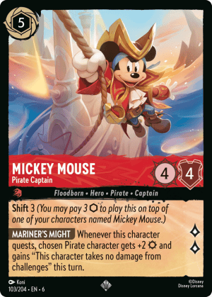 Mickey Mouse (Cold Foil)