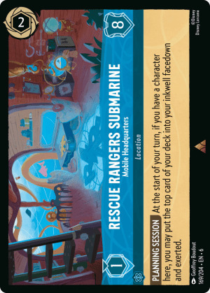 Rescue Rangers Submarine (Cold Foil)