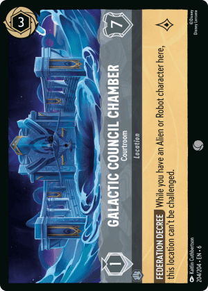 Galactic Council Chamber (Cold Foil)