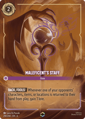 Maleficent's Staff (Holofoil)