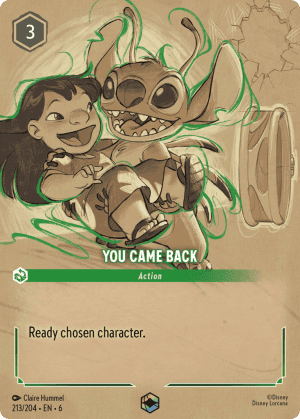 You Came Back (Holofoil)