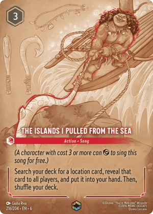 The Islands I Pulled From the Sea (Holofoil)