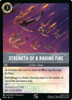 Strength of a Raging Fire (Cold Foil)