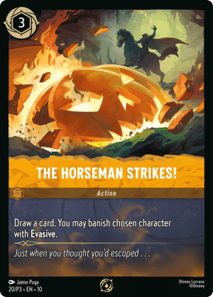 The Horseman Strikes! (Cold Foil)