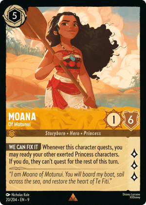 Moana (Cold Foil)