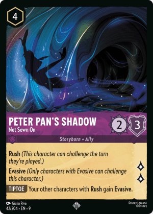 Peter Pan's Shadow (Cold Foil)