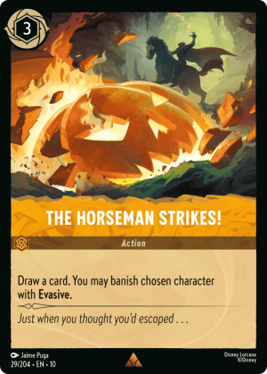 The Horseman Strikes! (Cold Foil)