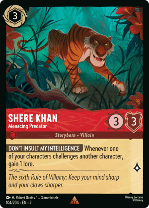Shere Khan (Cold Foil)