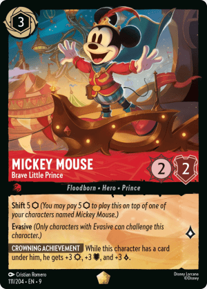 Mickey Mouse (Cold Foil)