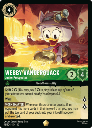 Webby Vanderquack (Cold Foil)