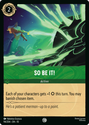 So Be It! (Cold Foil)