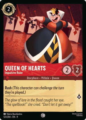 Queen of Hearts (Cold Foil)