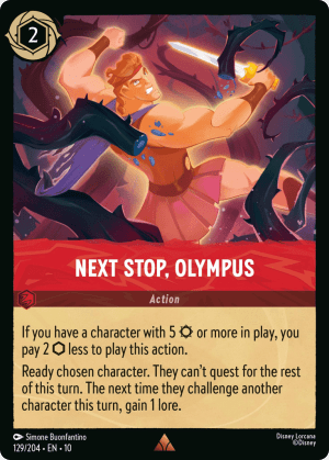 Next Stop, Olympus (Cold Foil)
