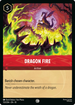 Dragon Fire (Cold Foil)