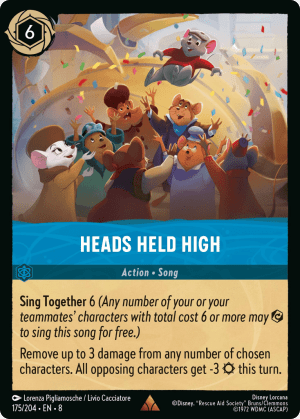 Heads Held High (Cold Foil)