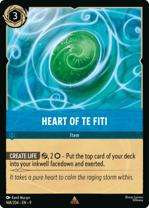 Heart of Te Fiti (Cold Foil)