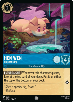 Hen Wen (Cold Foil)